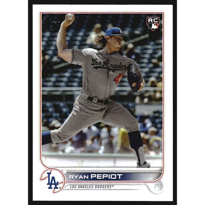 2022 Topps Update Vintage Stock #US109 Ryan Pepiot