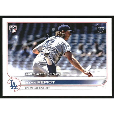 2022 Topps Update Vintage Stock #US258 Ryan Pepiot