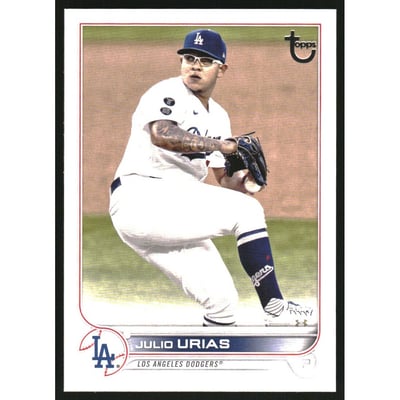 2022 Topps Vintage Stock #299 Julio Urias