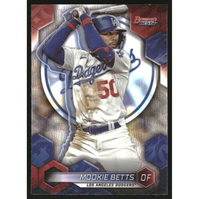 2023 Bowman's Best Wave Refractors #52 Mookie Betts