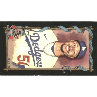 2023 Topps Allen and Ginter Mini Black Border #65 Mookie Betts
