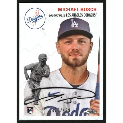 2023 Topps Chrome Platinum Anniversary Topps Refractors #113 Michael Busch