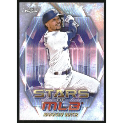 2023 Topps Stars of MLB Chrome #SMLBC9 Mookie Betts
