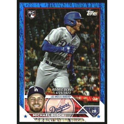 2023 Topps Update Blue Foilboard #US66 Michael Busch