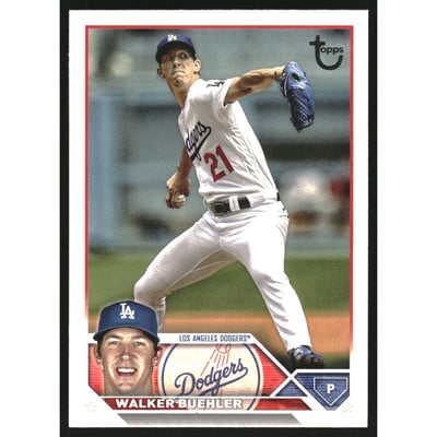 2023 Topps Vintage Stock #391 Walker Buehler