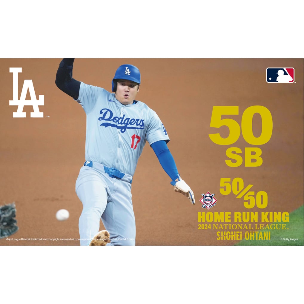 ドジャース 大谷翔平 2024 プレミアムフレーム切手 セット