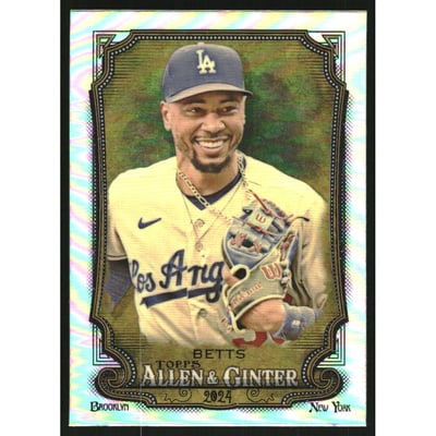 2024 Topps Allen and Ginter Chrome Refractors #94 Mookie Betts