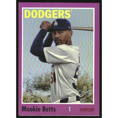 2024 Topps Archives Pink Foilboard #111 Mookie Betts