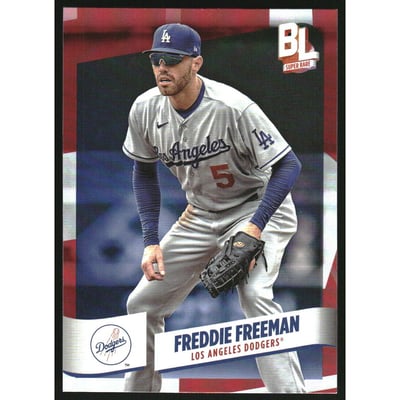 2024 Topps Big League #284 Freddie Freeman RED FOIL