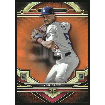 2024 Topps Triple Threads Amber #180 Mookie Betts