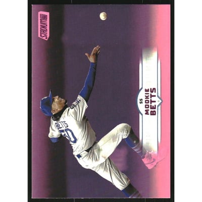2025 Stadium Club Pink #160 Mookie Betts