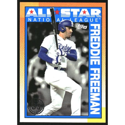2025 Topps '90 Topps All Star Blue #90AS21 Freddie Freeman