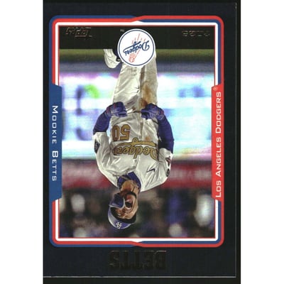 2025 Topps Archives Black Foilboard #279 Mookie Betts