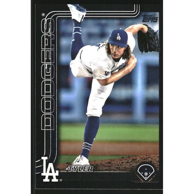 2025 Topps Black #201 Tyler Glasnow