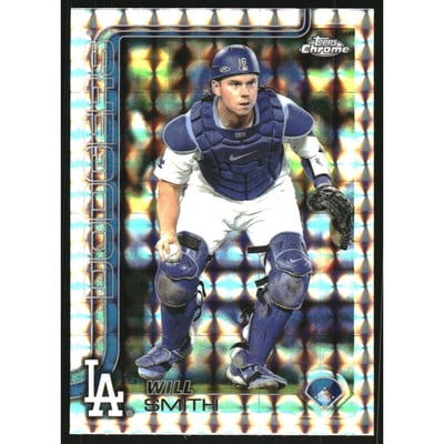 2025 Topps Chrome Update Geometric Refractors #USC196 Will Smith