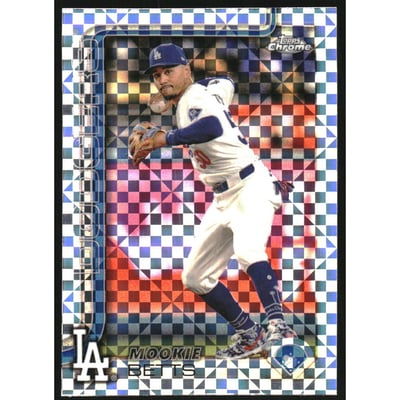 2025 Topps Chrome X-fractors #50 Mookie Betts