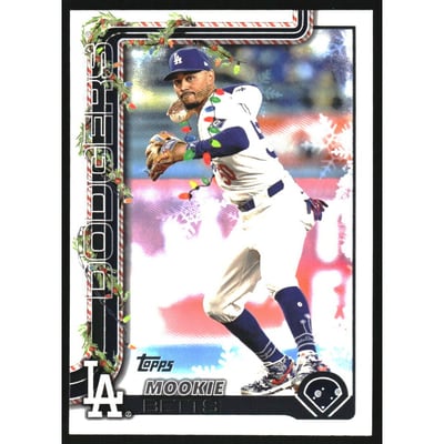 2025 Topps Holiday Short Prints #H52 Mookie Betts