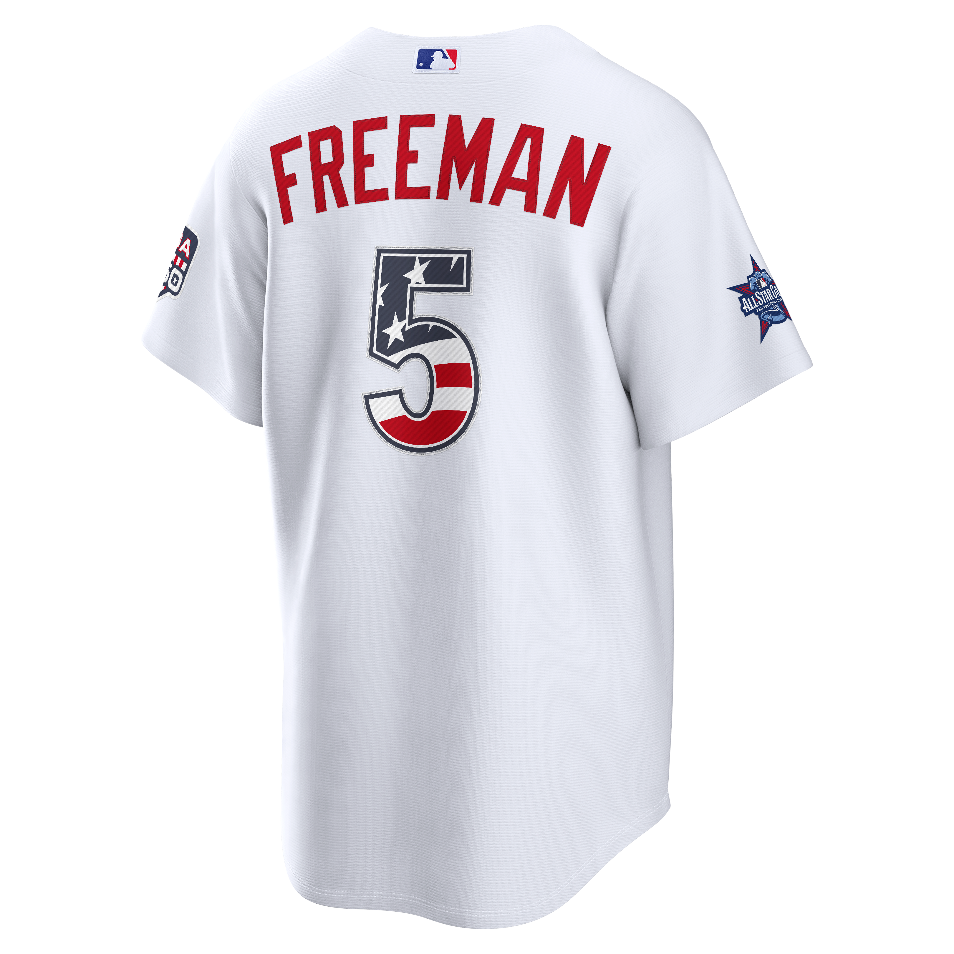 2026 All-Star Edition Stars & Stripes Men's Los Angeles Dodgers Freddie Freeman Nike White Stadium Jersey