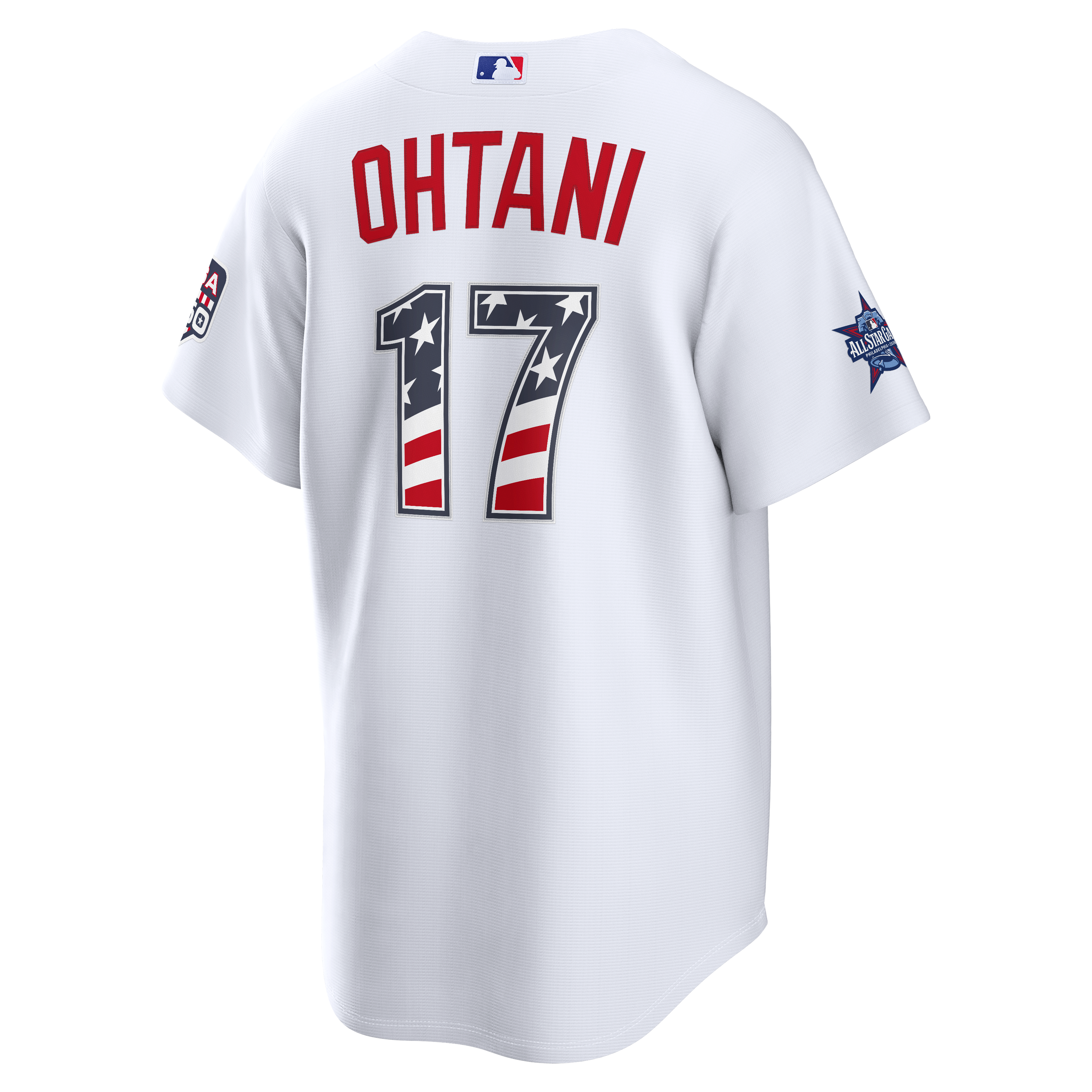 2026 All-Star Edition Stars & Stripes Men's Los Angeles Dodgers Shohei Ohtani Nike White Stadium Jersey