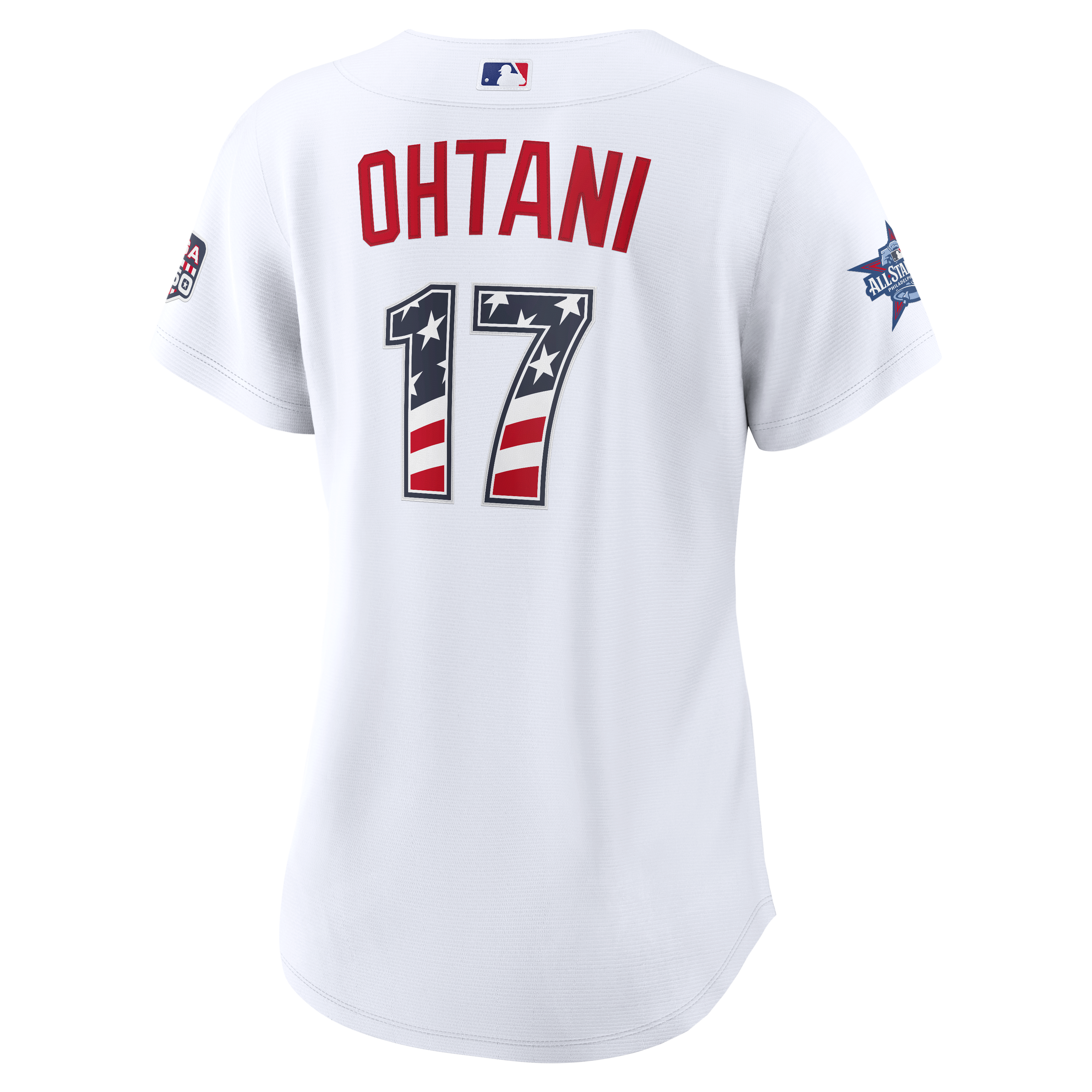 2026 All-Star Edition Stars & Stripes Women's Los Angeles Dodgers Shohei Ohtani Nike White Stadium Jersey