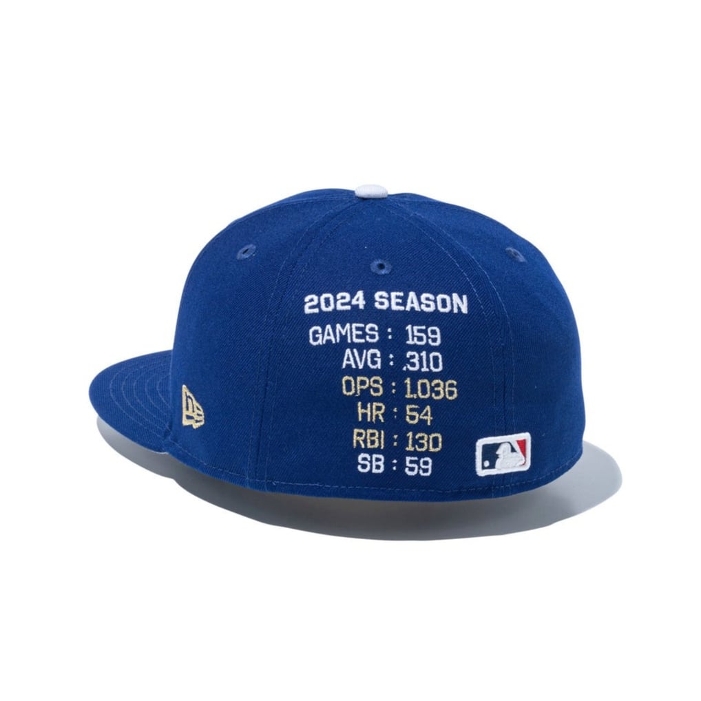 ニューエラ ドジャース 大谷翔平 59FIFTY 2024 Stats Pack ダーク 