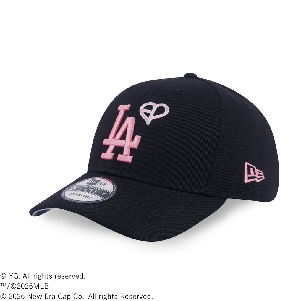 ニューエラ ドジャース 9FORTY BLACKPINK ブラック