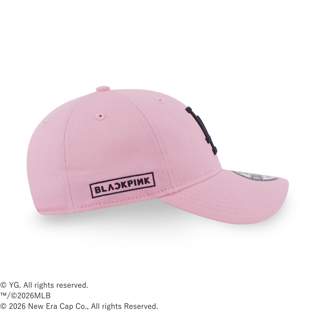 ニューエラ ドジャース 9TWENTY BLACKPINK ピンク