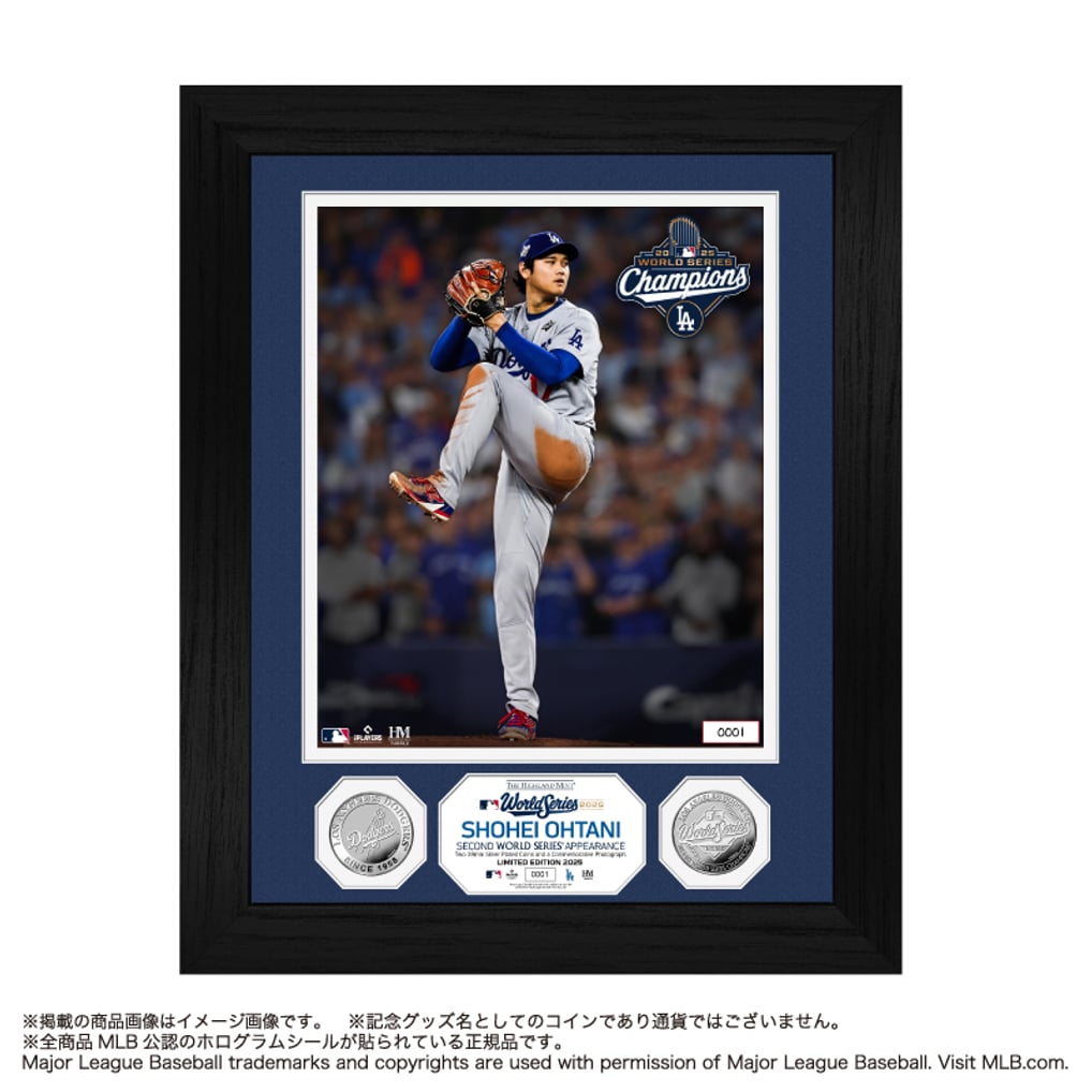 The Highland Mint ドジャース 大谷翔平 ワールドシリーズ 2025 優勝 