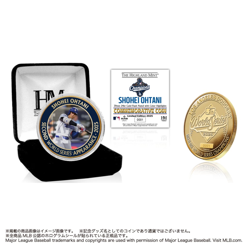 The Highland Mint ドジャース 大谷翔平 ワールドシリーズ 2025 優勝