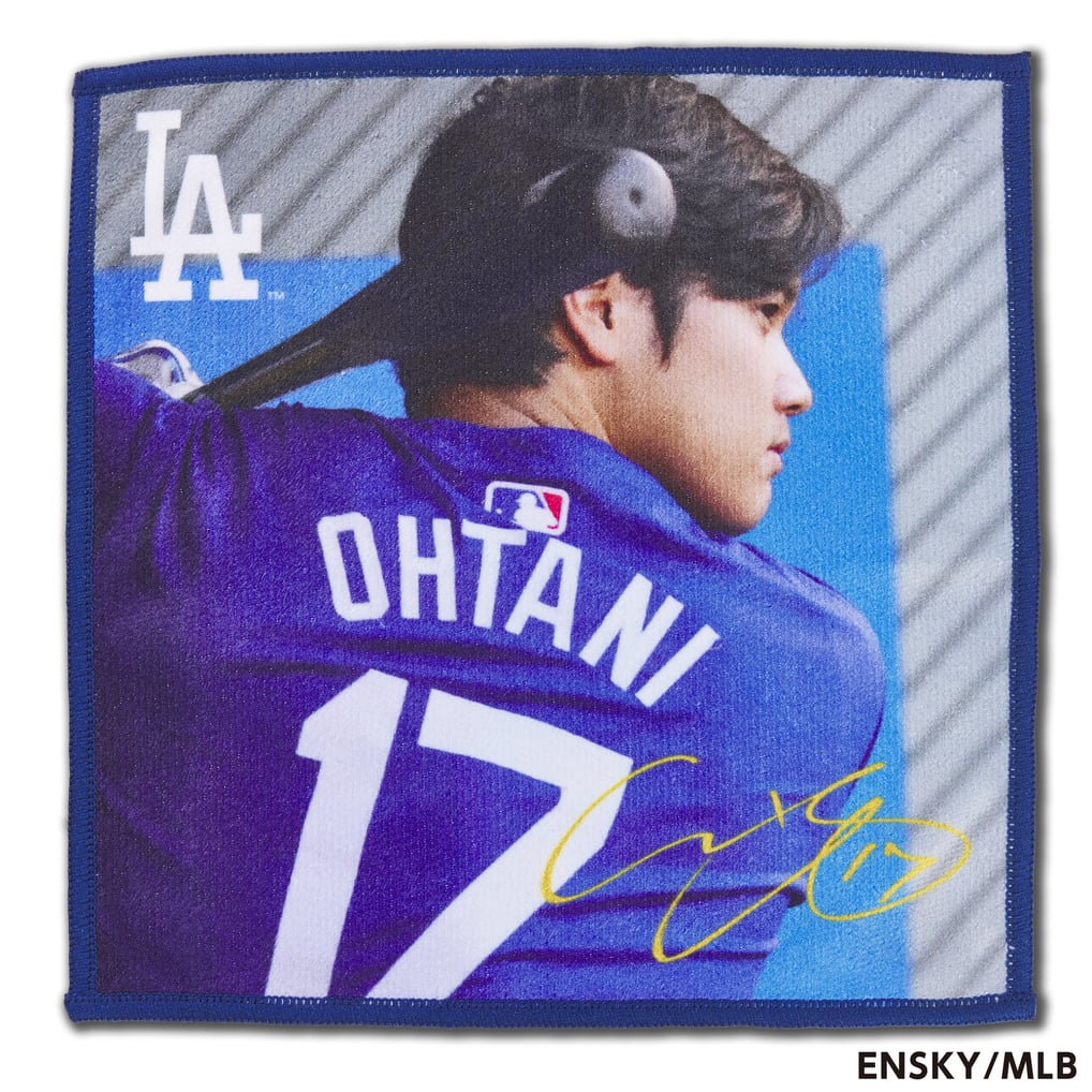 ドジャース 大谷翔平 マイクロファイバーハンドタオル