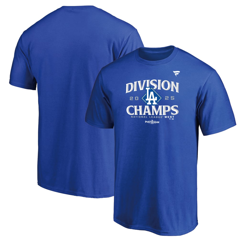 Fanatics ドジャース 2025 ナショナルリーグ 西地区 優勝記念 Tシャツ 