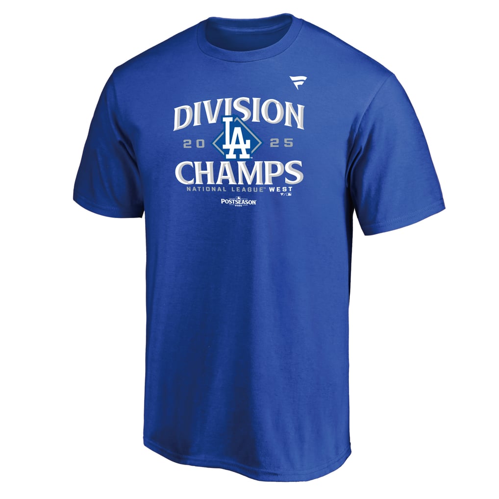 Fanatics ドジャース 2025 ナショナルリーグ 西地区 優勝記念 Tシャツ 