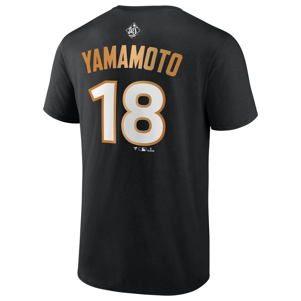 Fanatics ドジャース 山本由伸 ワールドシリーズ 2025 優勝 ネーム 