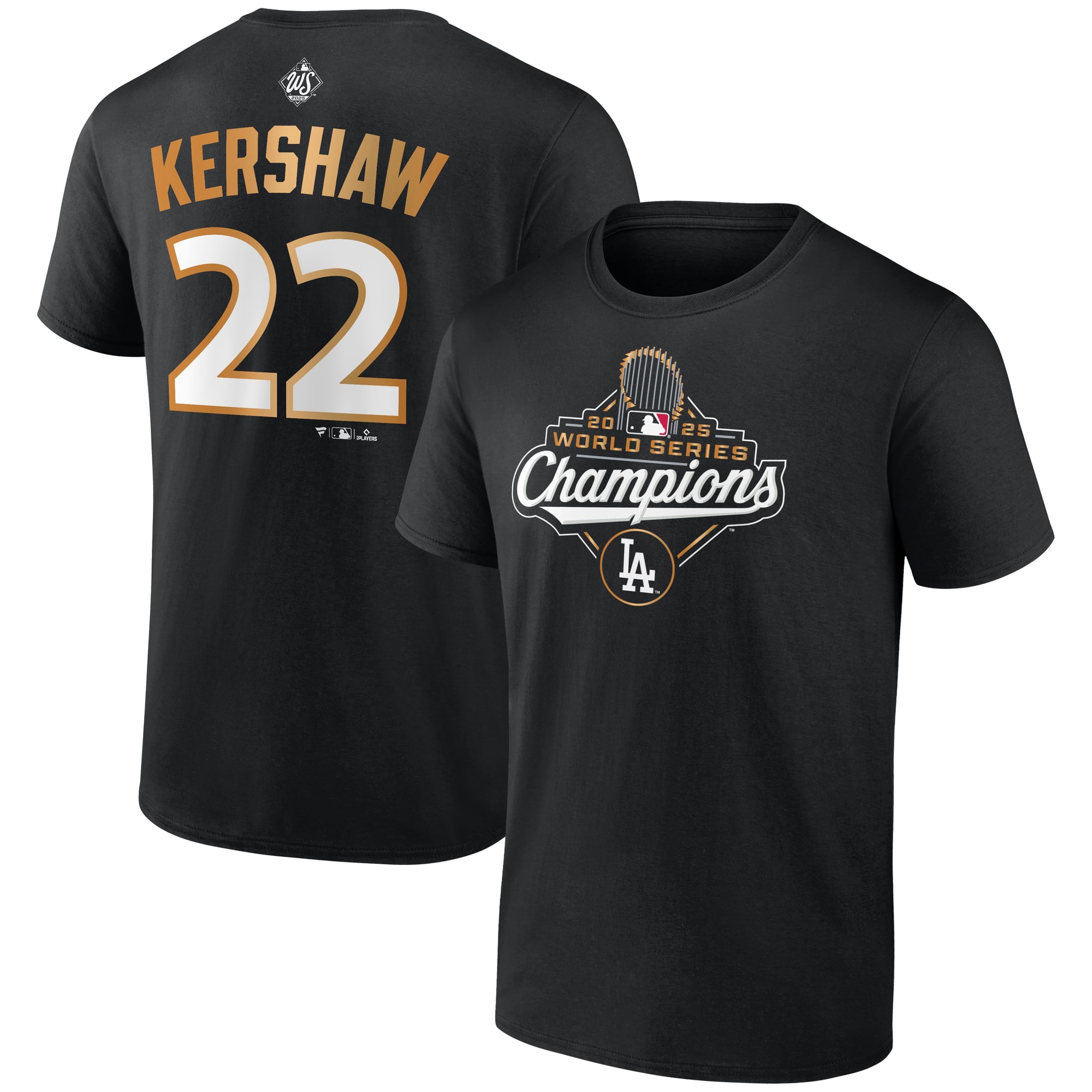 Fanatics 2025 ロサンゼルス・ドジャース クレイトン・カーショー 