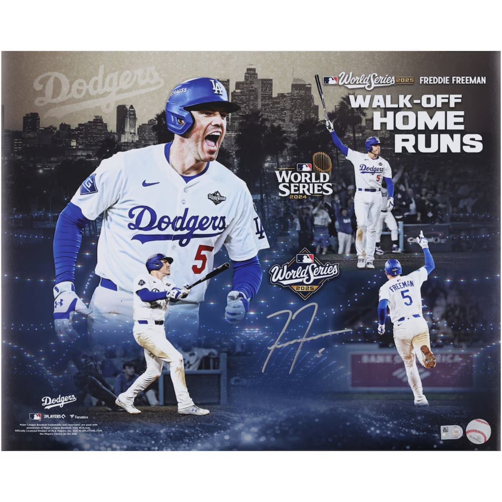 Fanatics Authentic フレディ・フリーマン ロサンゼルス・ドジャース 