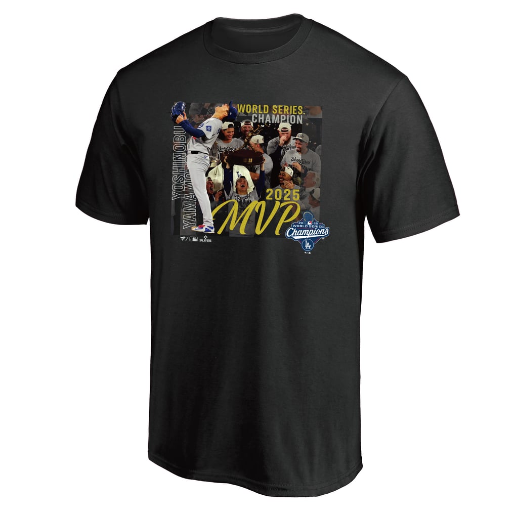 Fanatics ドジャース 山本由伸 ワールドシリーズ 2025 MVP Tシャツ 