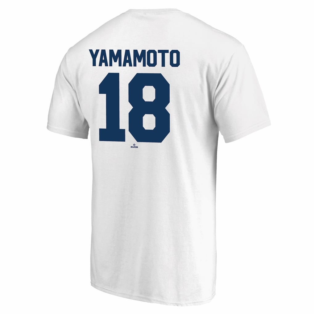 Fanatics ロサンゼルス・ドジャース 山本由伸 ネームアンドナンバー T 