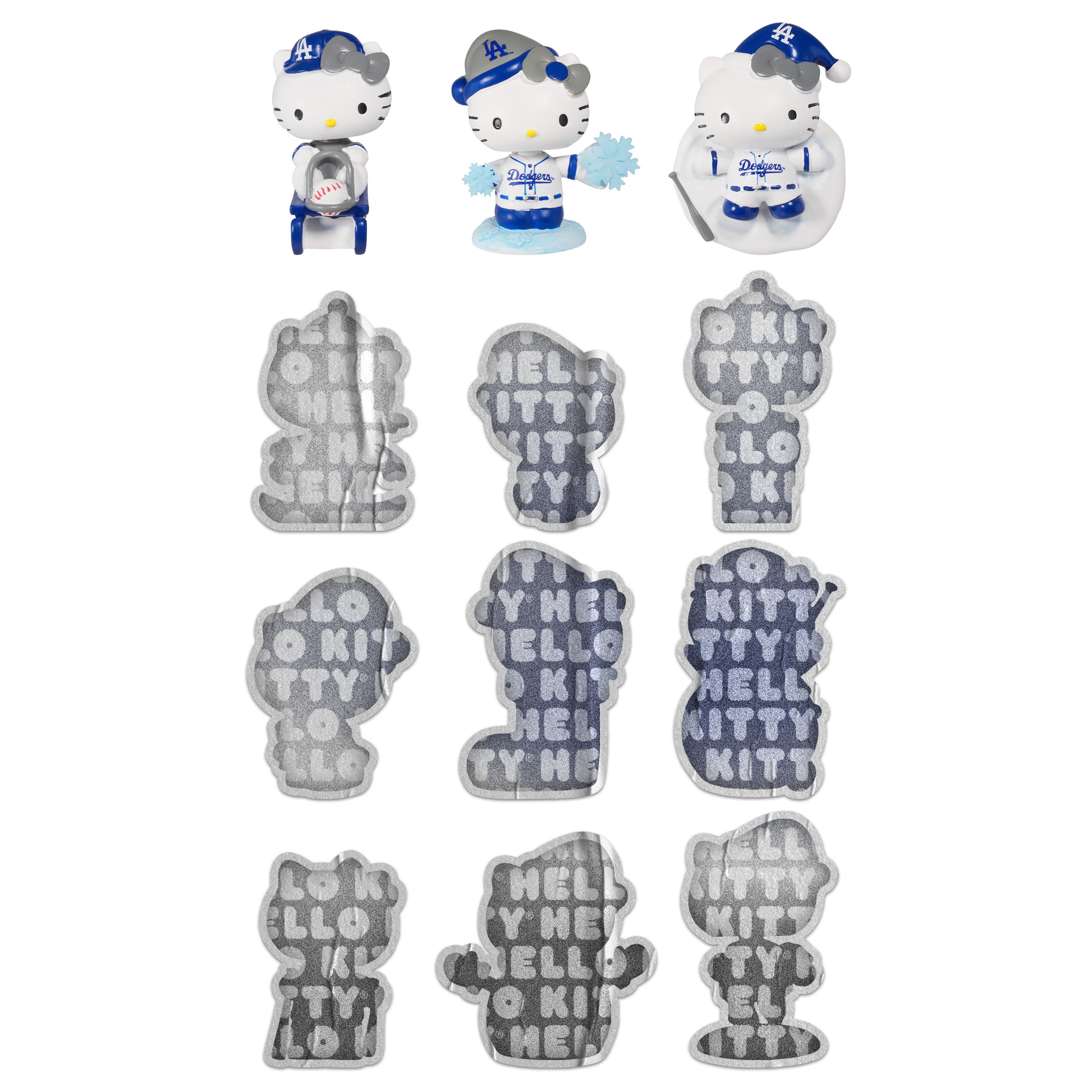 Calendrier de l'Avent FOCO Los Angeles Dodgers Hello Kitty