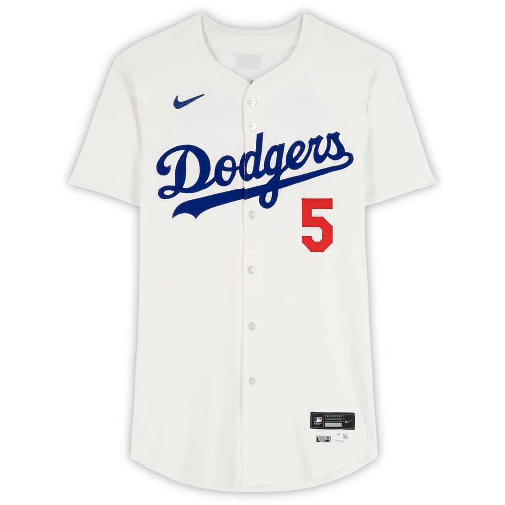 Freddie Freeman Los Angeles Dodgers Autographed Player-Issued #5 