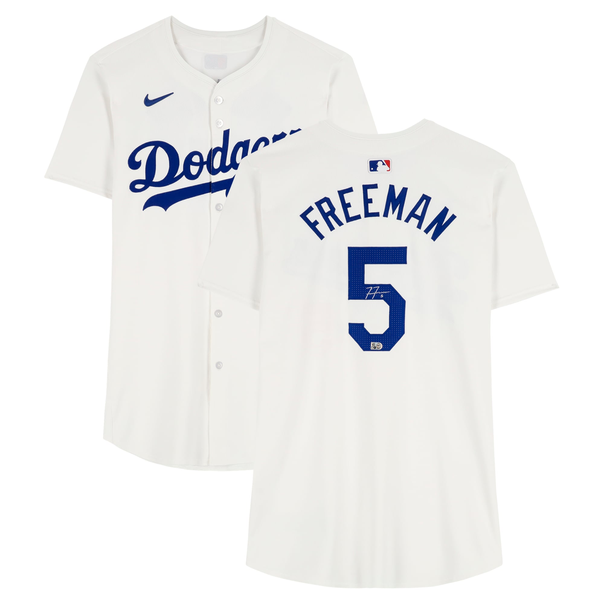 Freddie Freeman Los Angeles Dodgers Autographed Player-Issued #5 