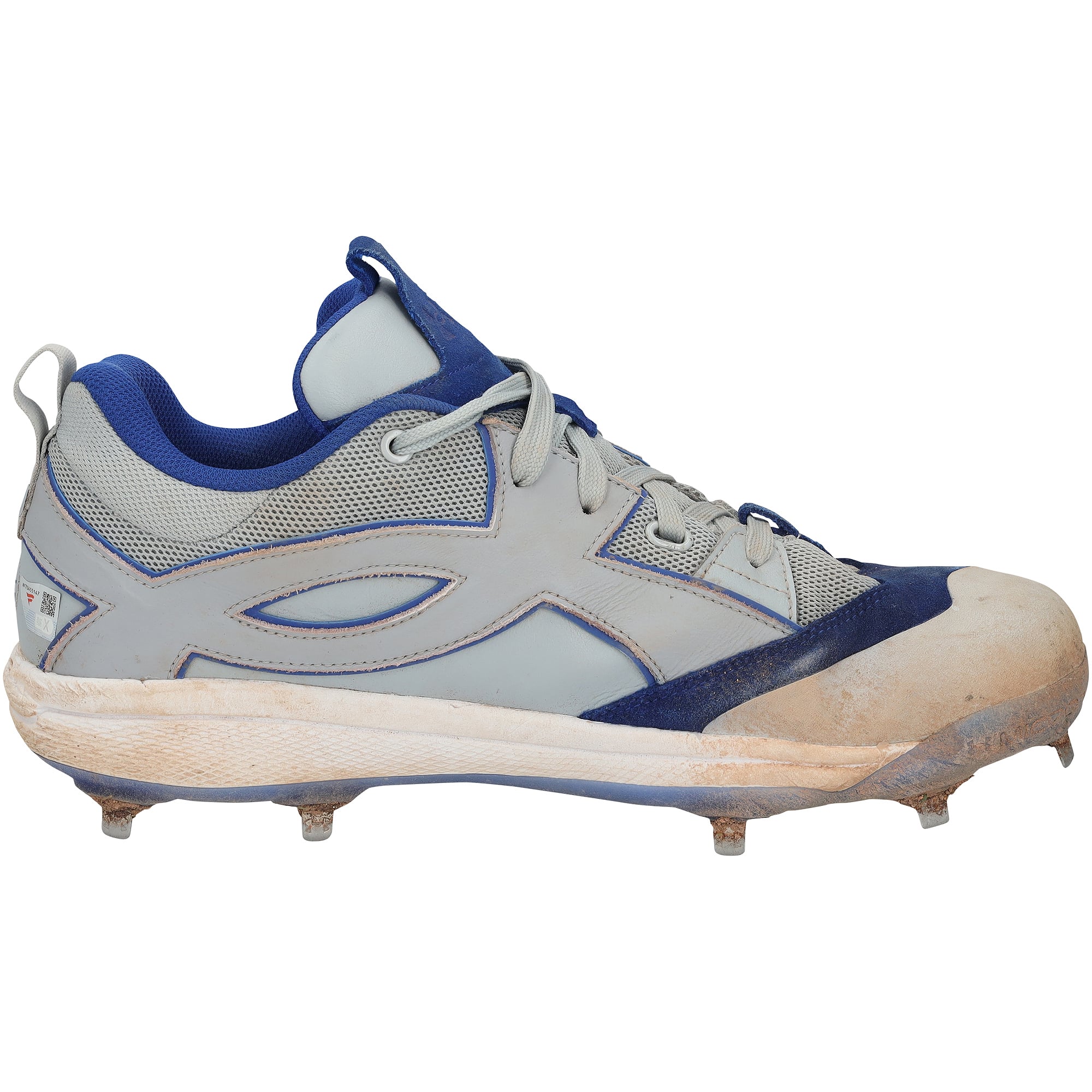 Freddie Freeman Los Angeles Dodgers Game-Used Gray Under Armour Cleats vs. Milwaukee Brewers on May 24, 2026