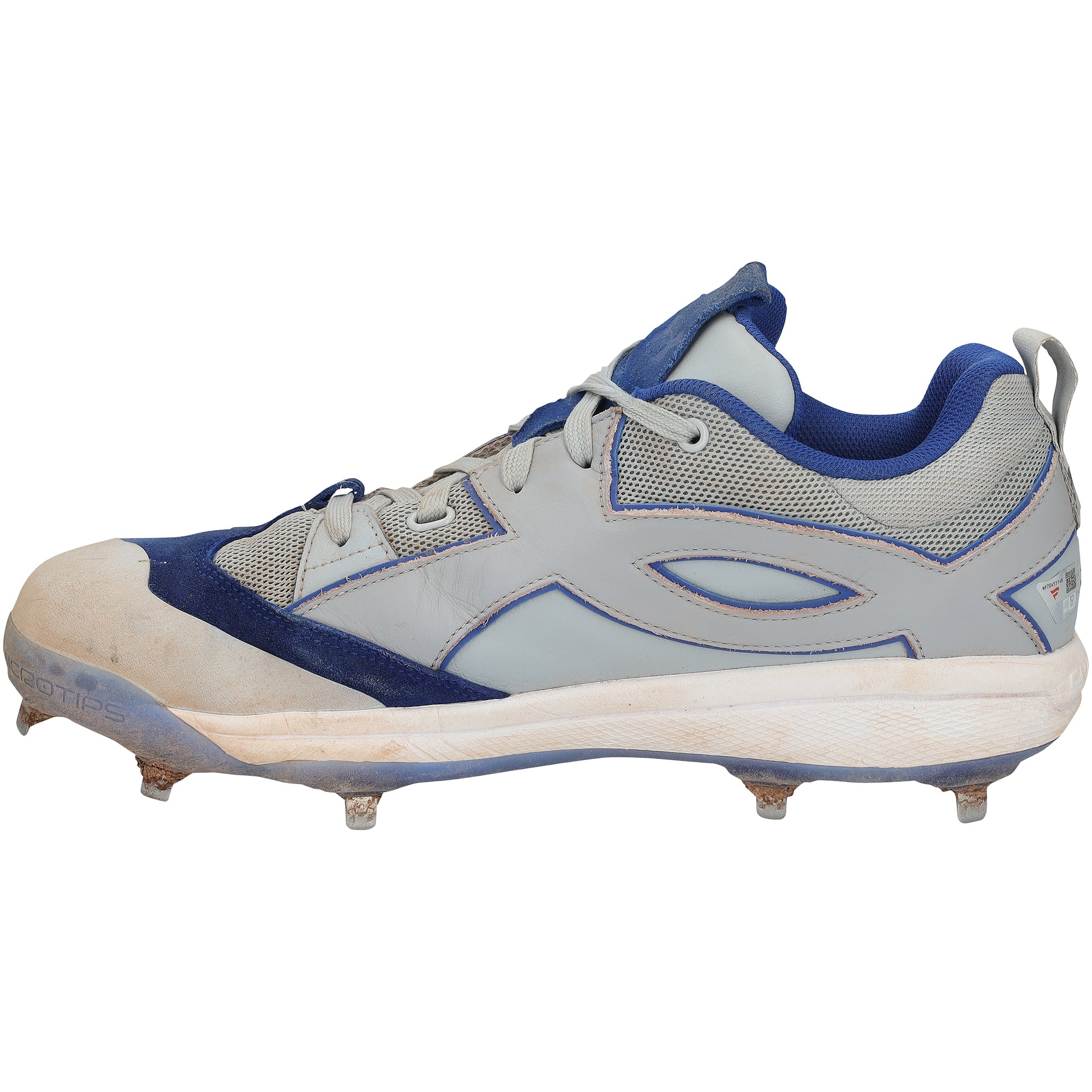 Freddie Freeman Los Angeles Dodgers Game-Used Gray Under Armour Cleats vs. Milwaukee Brewers on May 24, 2026