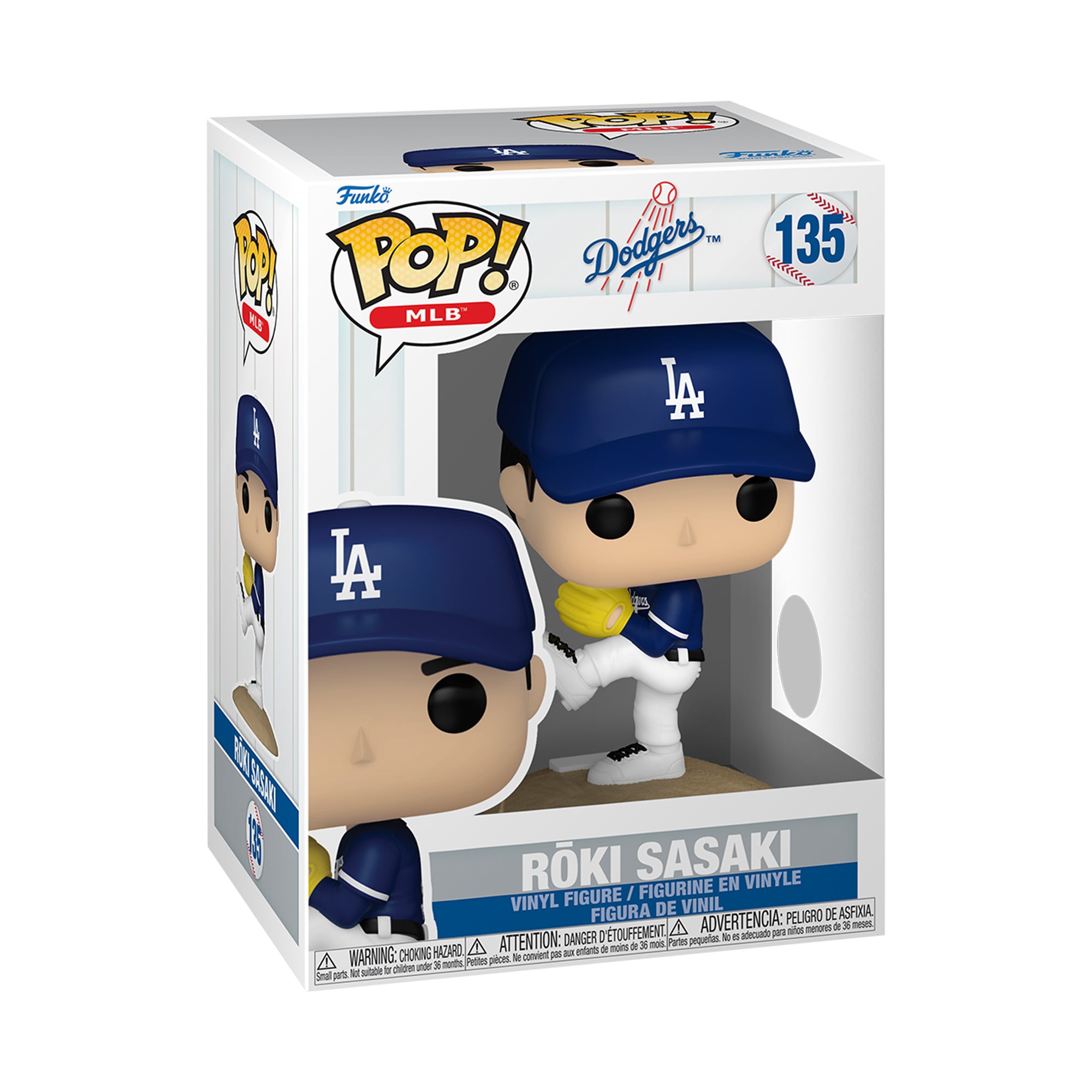 Figurine Funko POP! Roki Sasaki des Dodgers de Los Angeles