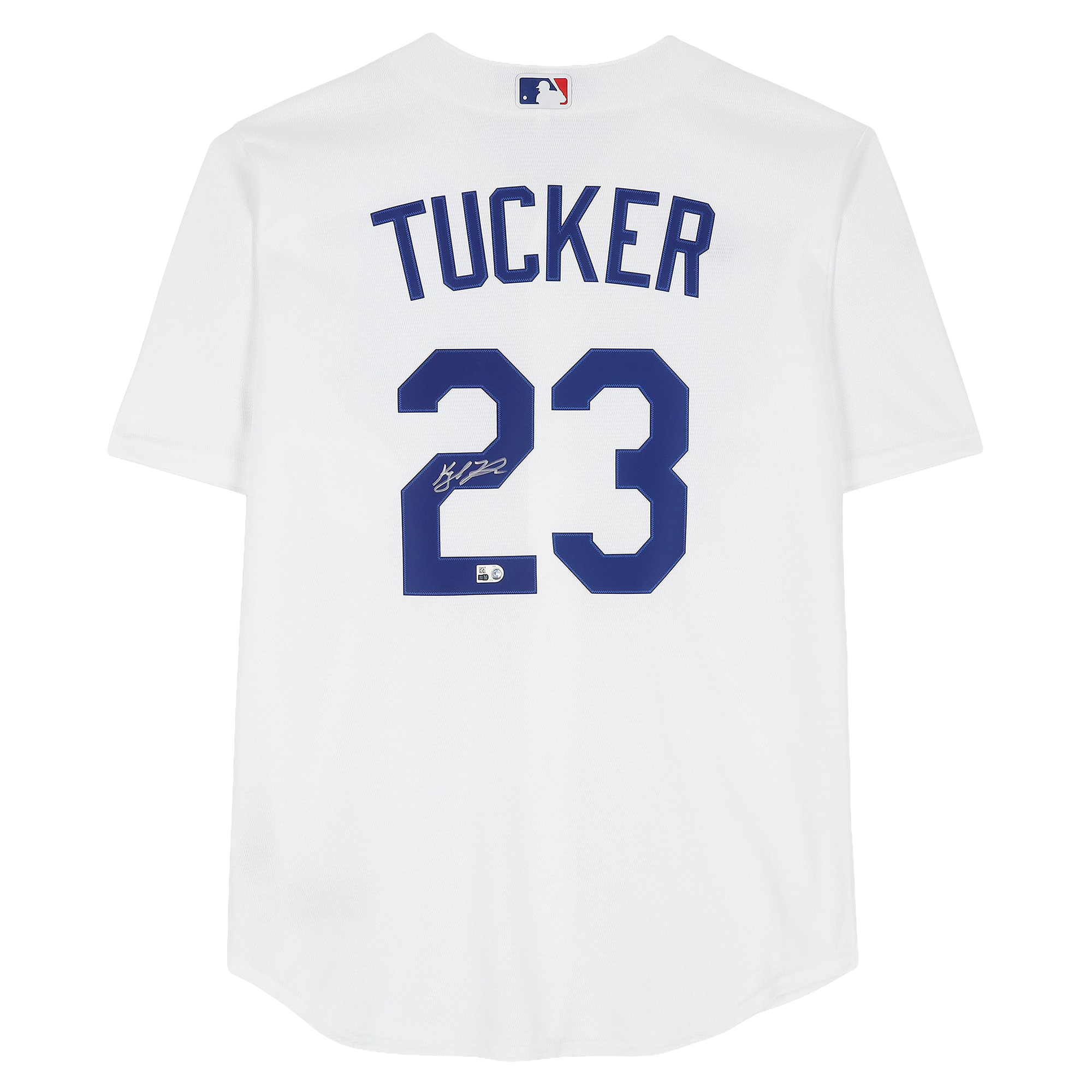 Kyle Tucker Los Angeles Dodgers Autographed White Nike Replica Jersey