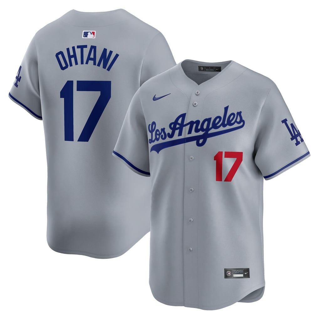 NIKE ドジャース 大谷翔平 ユニフォーム リミテッドジャージ ロード グレー