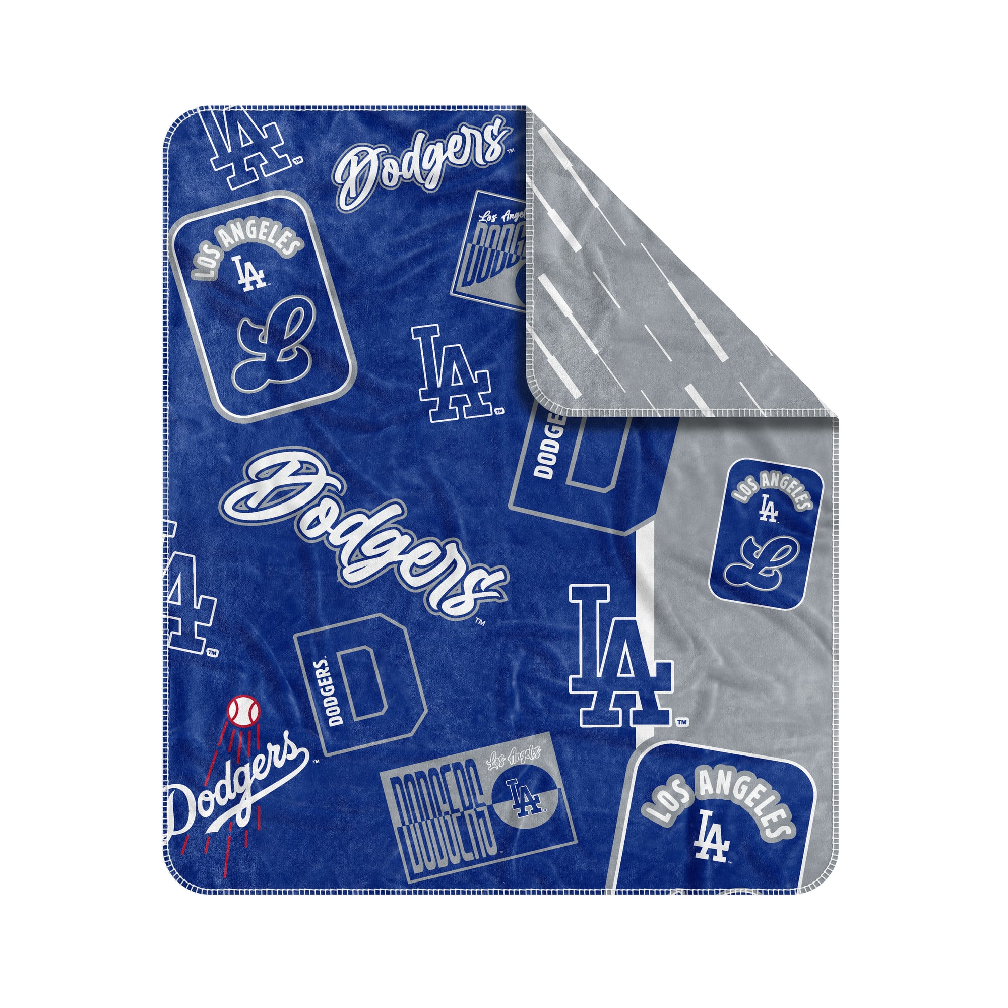 Couverture jetée Dream Weave 50" x 60" avec logo des Dodgers de Los Angeles