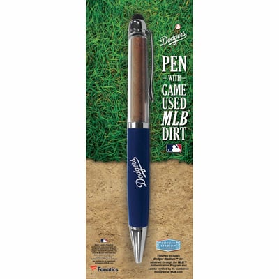 Los Angeles Dodgers Fanatics Authentic Executive Pen with Game-Used Dirt