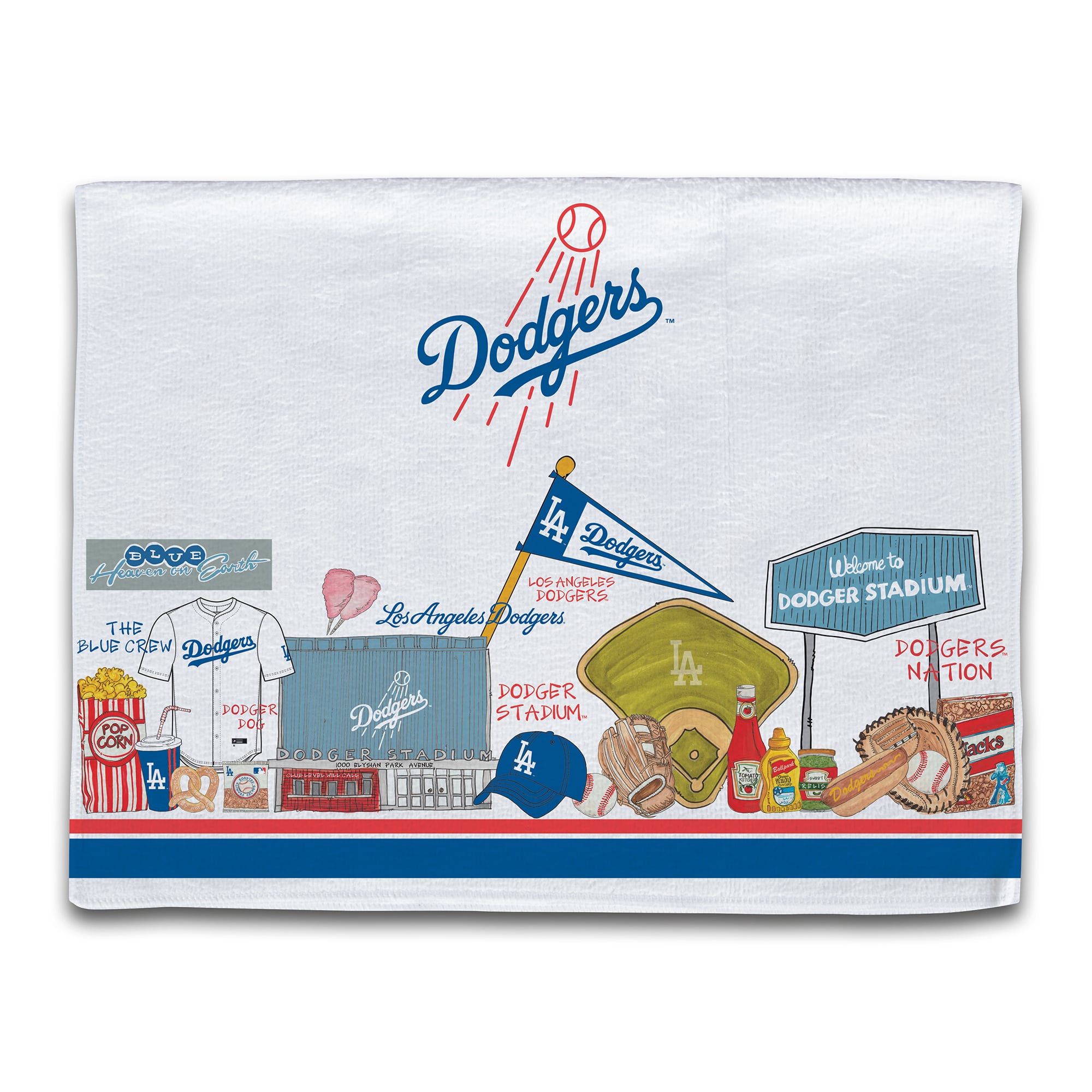 Torchon de cuisine Los Angeles Dodgers Icon