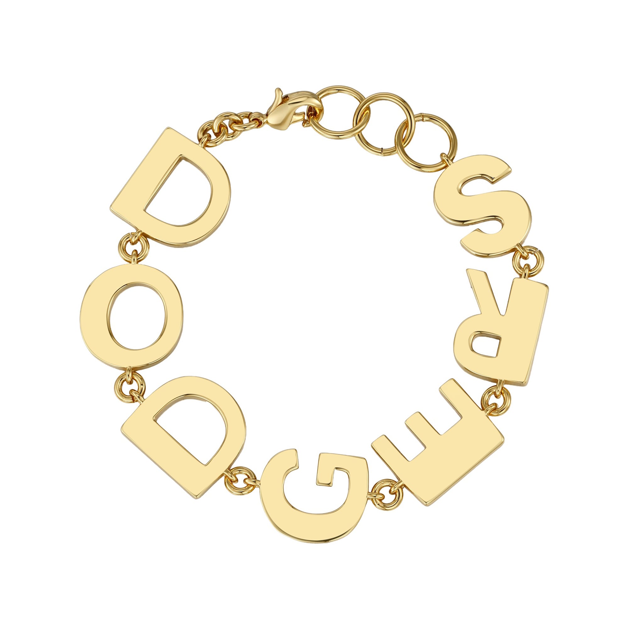 Los Angeles Dodgers Letter Link Bracelet by Jill Martin