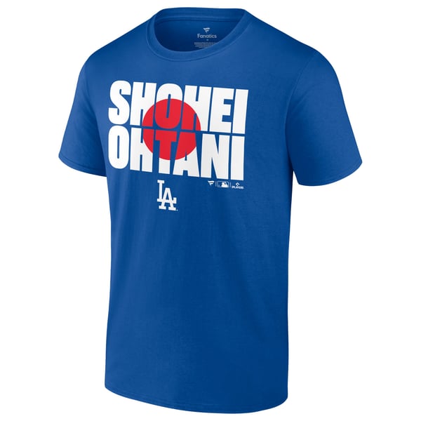 ロサンゼルス ドジャース 大谷翔平 フラッグ T シャツ - メンズ